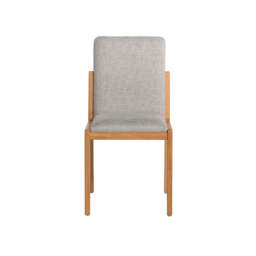 G Plan Maddison Dining Chair With Stretcher - Upholstered Dining Chair (With Stretcher) Warm Oak