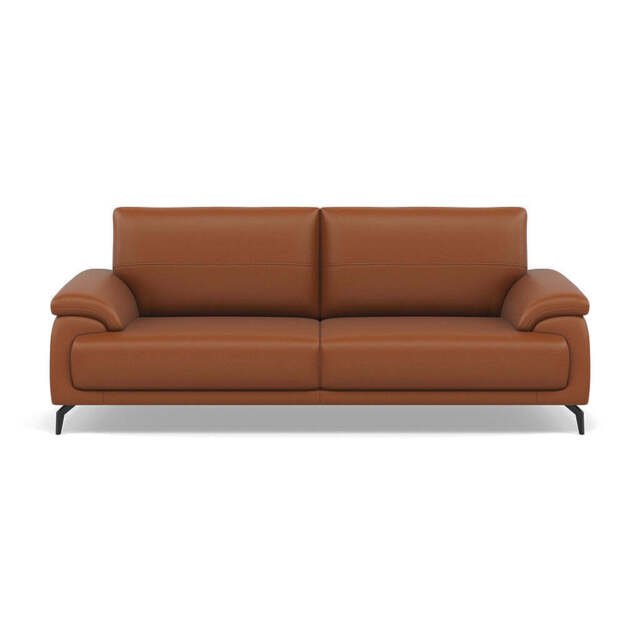 Reno 3 Seater Sofa - 2.5 Seater Cat 20S - BXS-334E PECAN BROWN - image 1