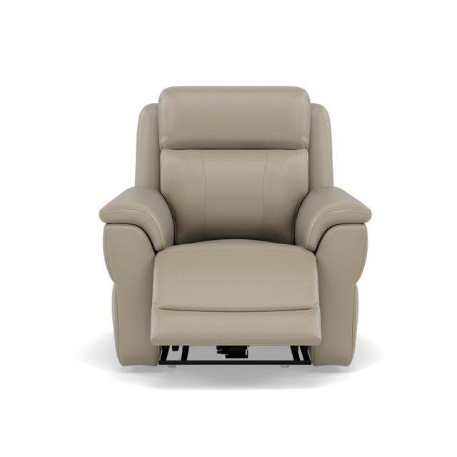Juno Recliner Armchair - Power Recliner Armchair with USB Cat 60 - Power Recliner with USB - Cat-60/23 Montana Lead Grey - image 1
