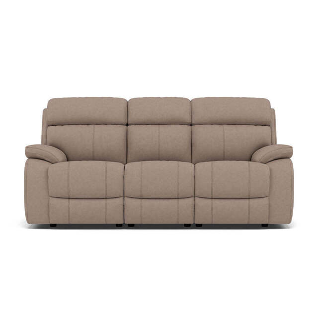 Galaxy 3 Seater Sofa - 3 Seater Fabric - FAB-MIL-303 NAVY - image 1
