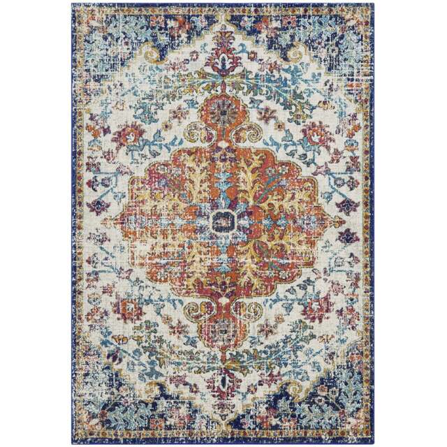 Nasir Medallion Multi Rug - NV12 Medallion Multi - 120cm x 170cm - image 1