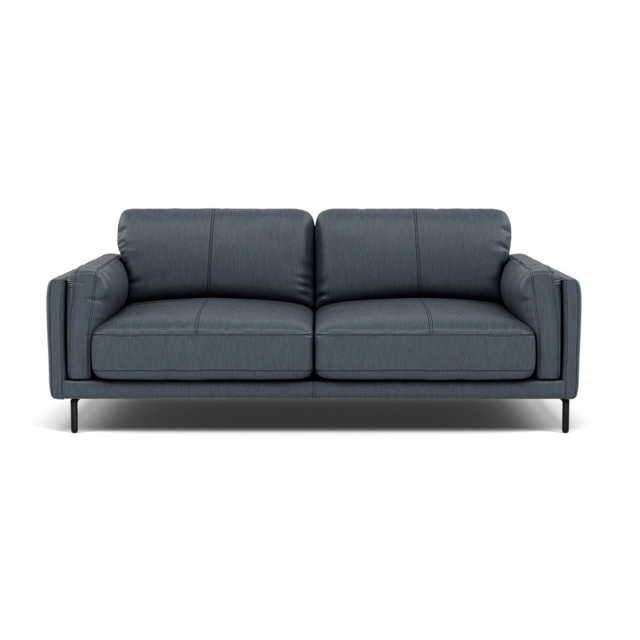 Morris Large 2 Seater Sofa - 2.25 Seater Compact Cat 25 - NC-313E OCEAN BLUE - image 1