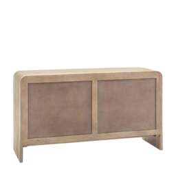 Colonna 6 Drawer Chest - 6 Drawer Chest Natural Mango Wood / Brass - thumbnail 7