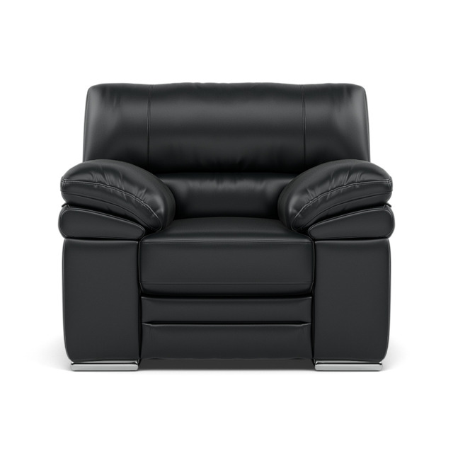 Gino Armchair - Armchair Cat 60 - Cat-60/25 Montana Charcoal / Metal Feet - image 1