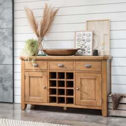 Willowmere Wide Sideboard - Wide Sideboard Oak - thumbnail 2