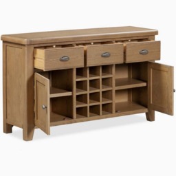 Willowmere Wide Sideboard - Wide Sideboard Oak - thumbnail 4