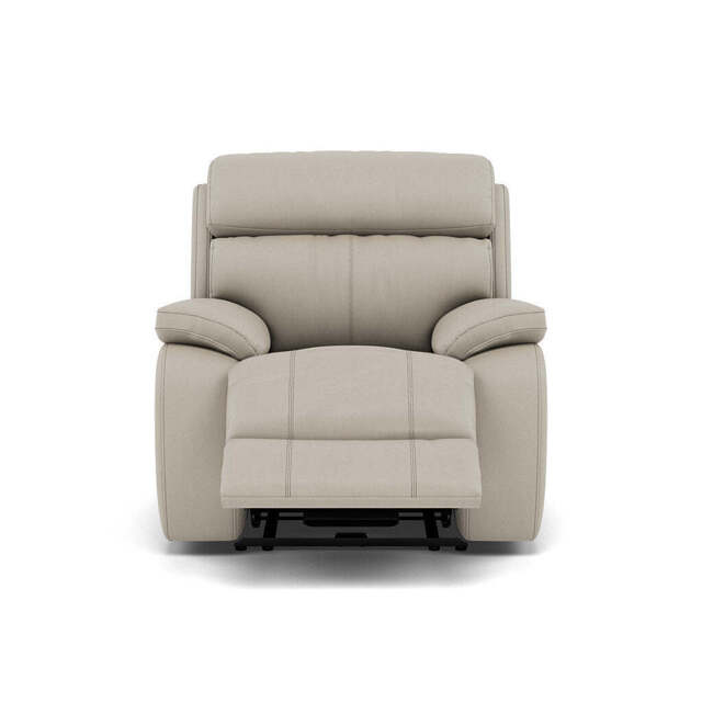 Galaxy Recliner Armchair - Power Recliner Chair Cat 25S - Power Recliner with USB - NCS-946B FEATHER GREY - image 1