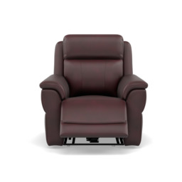 Juno Recliner Armchair - Power Recliner Chair Lumbar Support Cat 60 - Power with Power Lumbar & USB - Cat-60/15 Montana Ruby - thumbnail 1