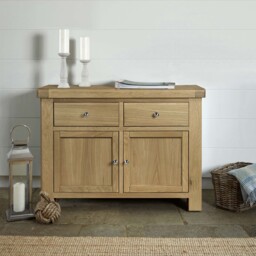 Navarre Small Sideboard - Small Sideboard Oak / Oak Veneer - thumbnail 2