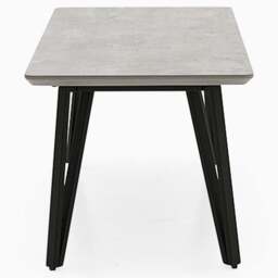 Akida Coffee Table - Coffee Table Faux Concrete / Black Powder - thumbnail 3