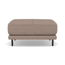 Morris Footstool - Rectangular Footstool Fabric - BFA-BLJ-946 SILVER GREY
