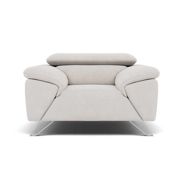 Nicoletti Puccini Armchair - Armchair ND - Flambe 4310-05 Ghiaccio - image 1