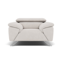 Nicoletti Puccini Armchair - Armchair ND - Flambe 4310-05 Ghiaccio - thumbnail 1