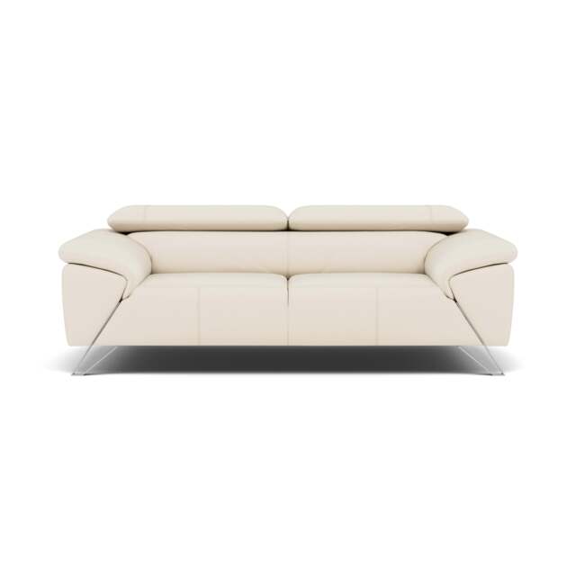 Nicoletti Puccini Small 3 Seater Sofa - 2.5 Seater Sofa CB - Torello Bianco 93 - image 1