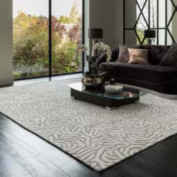 Camilla Silver Rug - Silver - 120cm x 180cm - thumbnail 2