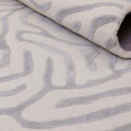 Camilla Silver Rug - Silver - 120cm x 180cm - thumbnail 4