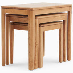 Dunmore Nest of Tables - Nest of Tables Oak