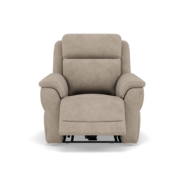 Juno Recliner Armchair - Power Recliner Chair Lumbar Support F8 - Power with Power Lumbar & USB - Darwin Mink 50366