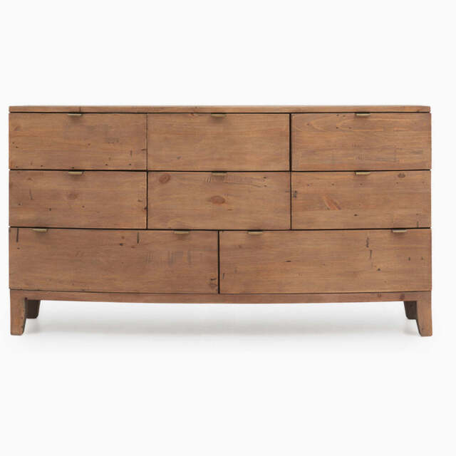 Lexington 8 Drawer Wide Chest - 8 Drawer Wide Chest Sundried Wheat - image 1