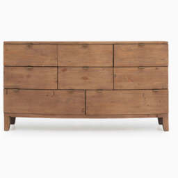 Lexington 8 Drawer Wide Chest - 8 Drawer Wide Chest Sundried Wheat