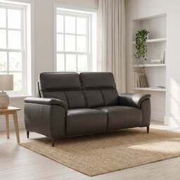 Loma Small 3 Seater Sofa - 2.5 Seater Sofa Compact Cat 20S - NWS-042E ELEPHANT - thumbnail 2