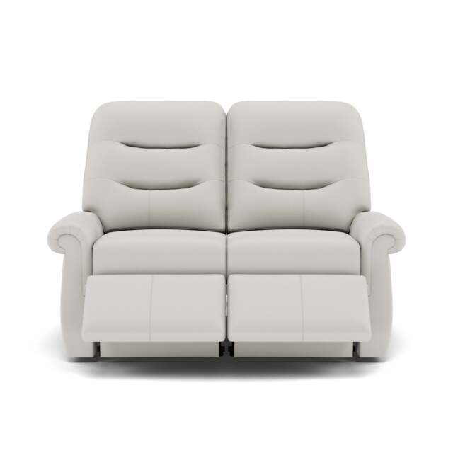 G Plan Holmes 2 Seater Recliner Sofa - 2 Seater Power Recliner Sofa Double Grade L - Power Recliner - L840 Cambridge Chalk - image 1