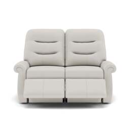 G Plan Holmes 2 Seater Recliner Sofa - 2 Seater Power Recliner Sofa Double Grade L - Power Recliner - L840 Cambridge Chalk - thumbnail 1