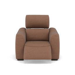 Beck Recliner Armchair - Power Recliner Chair Fabric - Power Recliner with USB - FAB-CAN-170 MUSHROOM - thumbnail 7