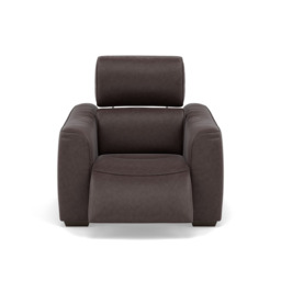 Beck Recliner Armchair - Power Recliner Chair Fabric - Power Recliner with USB - FAB-CAN-170 MUSHROOM - thumbnail 5