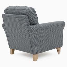 Prescot Accent Chair - Studio Accent Chair Grade A - 2698 : Oyster Cairo Chenille Plain - thumbnail 5