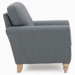 Prescot Accent Chair - Studio Accent Chair Grade A - 2698 : Oyster Cairo Chenille Plain - thumbnail 4