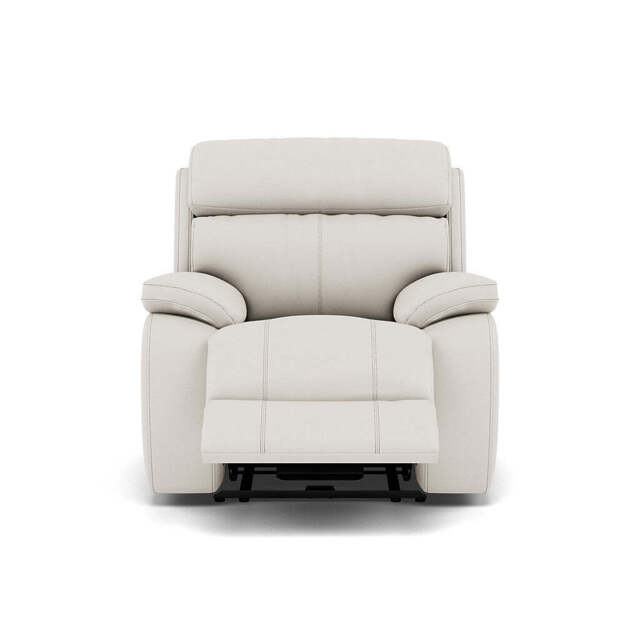 Galaxy Recliner Armchair - Power Recliner Chair Cat 25S - Power Recliner with USB - NCS-744D STAR WHITE - image 1
