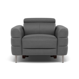 Hoy Armchair - Chair Static W/Manual Headrest Cat NL/O - O7300 Orlando Dark Grey - thumbnail 1