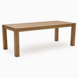 Sunnie Dining Table - Dining Table 220x100cm Brushed Oak / Hesse Dark Oil - 220cm - thumbnail 3