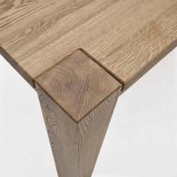 Sunnie Dining Table - Dining Table 220x100cm Brushed Oak / Hesse Dark Oil - 220cm - thumbnail 5