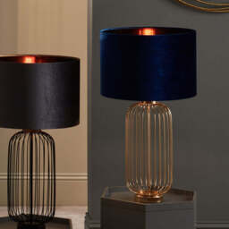 French Gold Metal Wire Tall Table Lamp Base - DHD ONLY French Gold Metal Wire Tall Table Lamp Base (BASE2)