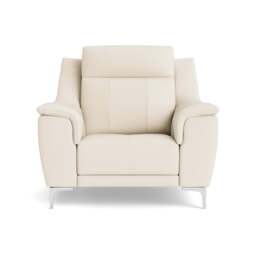 Nicoletti Carmen Armchair - Armchair CB - Feet: Shiny Metal / Torello PS Bianco 93 - thumbnail 1