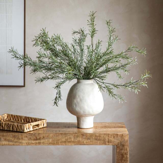 Rosemary Green Set Of 12 Artificial Flowers - DHD Faux Stem Rosemary Green 81CM 12Pk - image 1