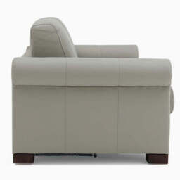Nicoletti Carlotta 3 Seater Sofa Bed with Curved Arms - 2.5 Sofabed with Arms Rondo CB - Torello Taupe 312 - thumbnail 5