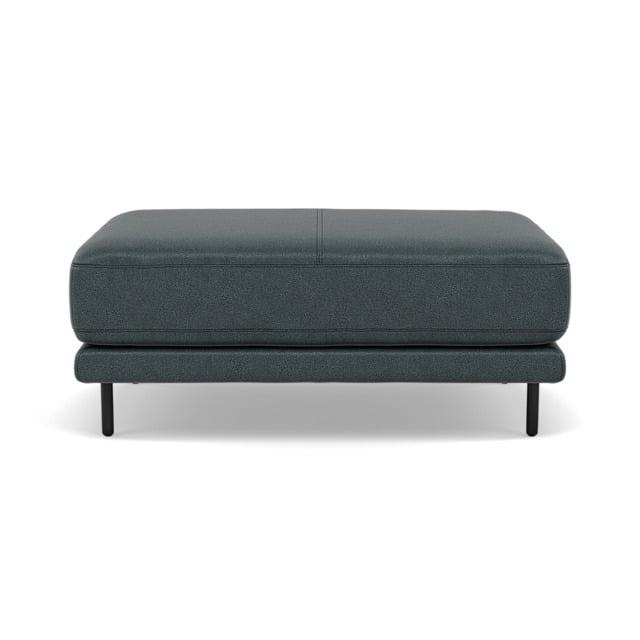 Morris Large Footstool - Rectangular footstool A Fabric - BFA-BLJ-2047 LAKE GREEN - image 1