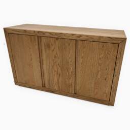 Sunnie Sideboard - 3 Door Sideboard Brushed Oak / Hesse Dark Oil - thumbnail 8