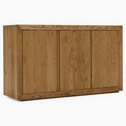 Sunnie Sideboard - 3 Door Sideboard Brushed Oak / Hesse Dark Oil - thumbnail 3