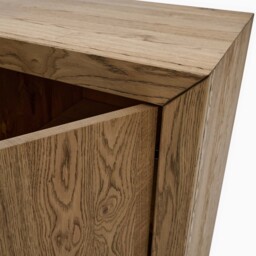 Sunnie Sideboard - 3 Door Sideboard Brushed Oak / Hesse Dark Oil - thumbnail 6