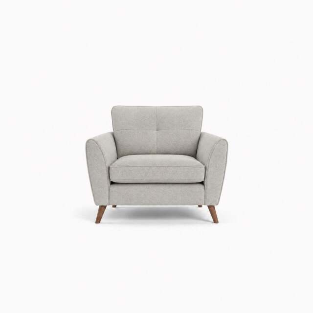 Zara Armchair - Armchair - Kensington Mink / Light Feet - image 1