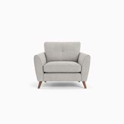 Zara Armchair - Armchair - Kensington Mink / Light Feet - thumbnail 1