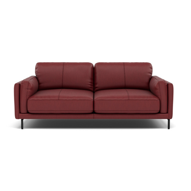 Morris Large 2 Seater Sofa - 2.25 Seater Compact Cat 25 - NC-854C RUSTIC RED - image 1