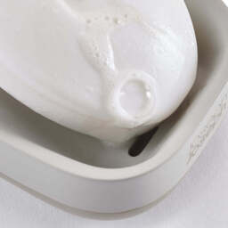 Joseph Joseph Bathroom Cream Soap Dish - DISC Slim Soap Dish Ecru - thumbnail 3