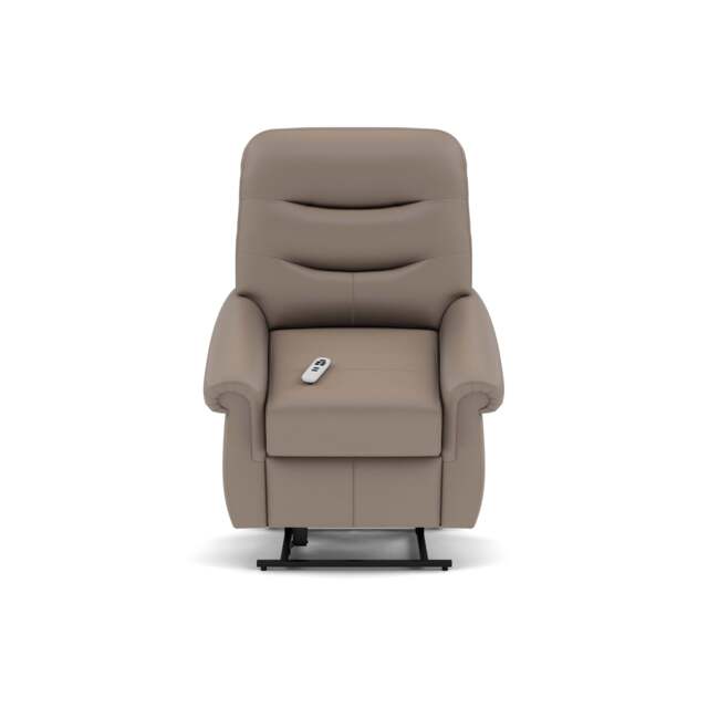 G Plan Holmes Elevate Recliner Armchair - Dual Motor Elevate Standard Recliner Grade H - H001 Oxford Mushroom - image 1