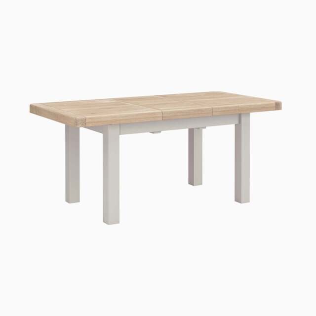 Salford Small Extending Dining Table - Small Extending Dining Table Stone Grey - image 1