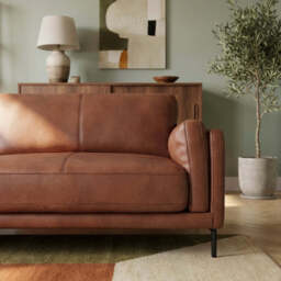Morris 3 Seater Sofa - 2.5 Seater Sofa Fabric - FAB-MEG-37  EMERALD GREEN - thumbnail 4